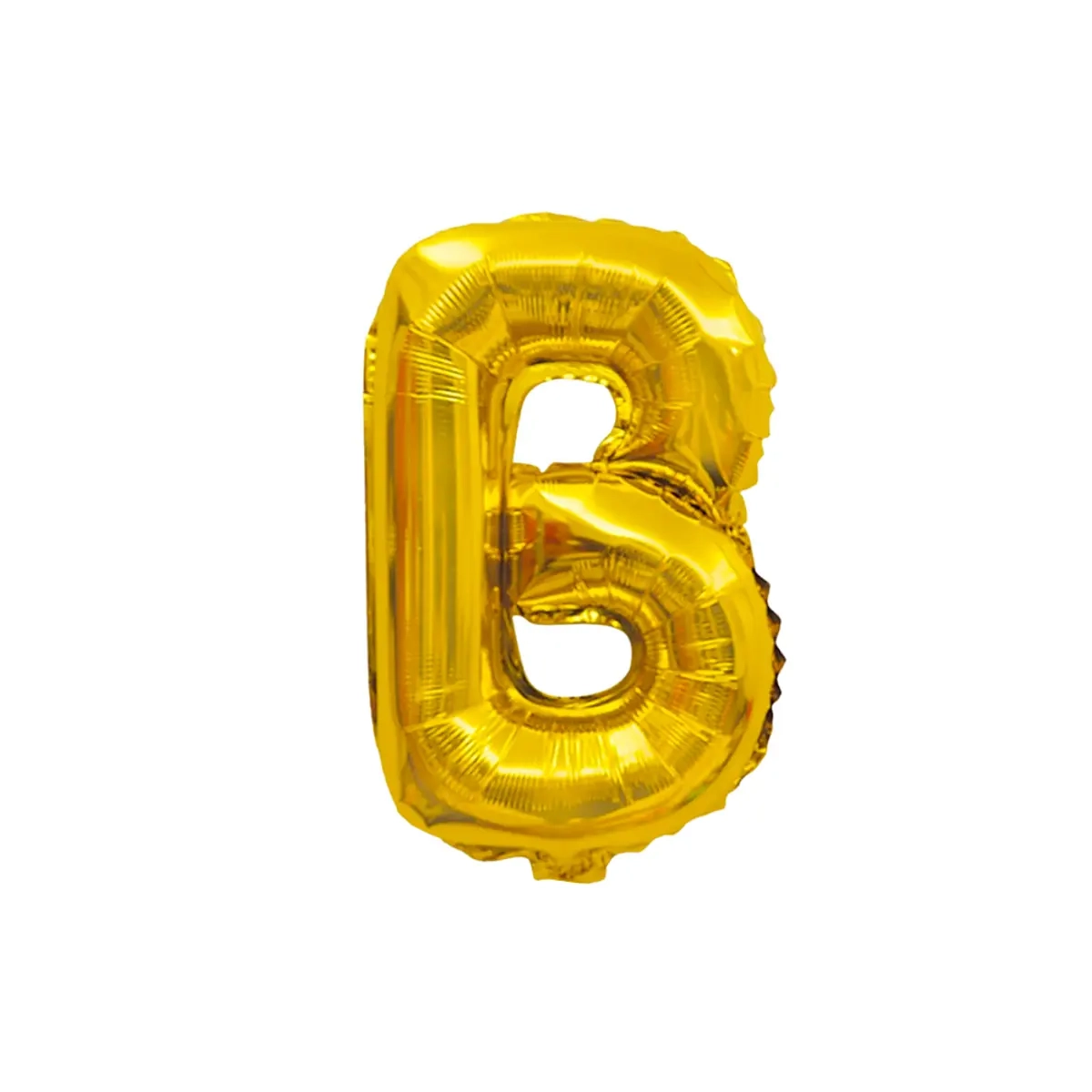 b-oro Globo letra B 16 pulgadas - Imagen 1