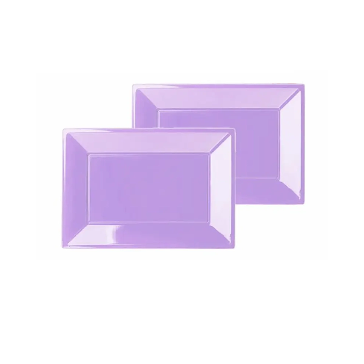bandeja-lila Bandeja rectangular 32x23cm 2pcs - Imagen 1