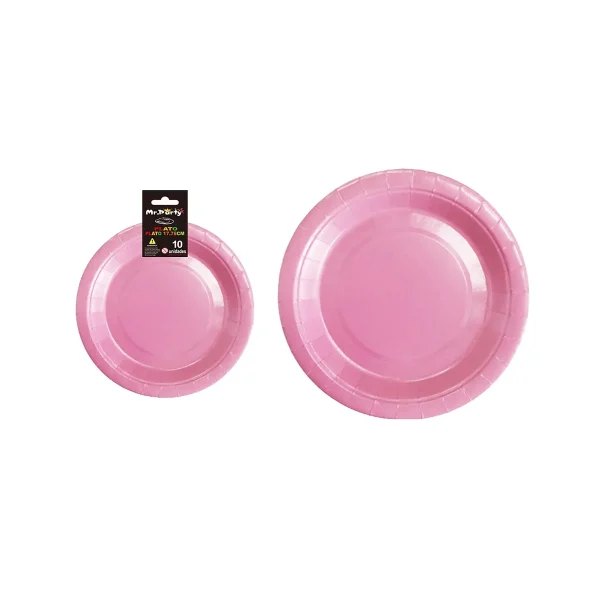 Platos de papel 18cm 10pcs